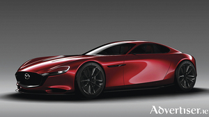 The new Mazda RX Vision concept.