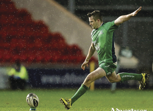 Connacht outhalf Jack Carty who was on song with his boot against Scarlets.