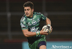  Licence to attack:  Fullback Tiernan O&#039;Halloran, in Connacht&#039;s win over Munster, will looking for another interprovincial victory whenLeinster visit the Sportsground in  Saturday&#039;s top of the table clash.
