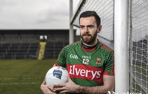 Ready for action: Kevin McLoughlin is looking to get Mayo back to winning ways this weekend. Photo: Sportsfile 