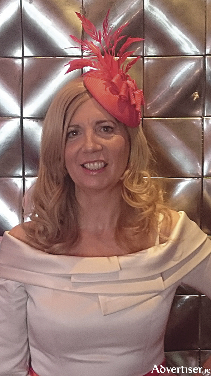 Majella Lennon Dalton, the Claregalway milliner who walked away with the much coveted Best Up and Coming Milliner award in Derry recently. The mother of three is a relative newcomer, she set up her business three years ago.