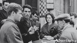 A scene from the film Battle of Algiers.