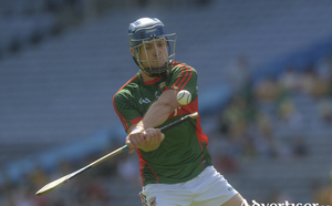 Point king Feeney: Kenny Feeney hit 11 points as Mayo booked their passage back to the Ring Cup. Photo: Sportsfile.