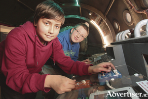 SeaScience, an educational app developed by the Ryan Institute at NUI Galway in partnership with Galway City Museum, was designed as a companion for the SeaScience exhibition at Galway City Museum. 
Photo: Aengus McMahon.