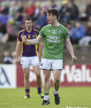 Shooting star: Tomas Corrigan has been Fermanagh&#039;s main man in attack this year. Photo: Sportsfile. 