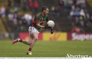 Running forward: Keith Higgins is ready to push Mayo back to winning ways. Photo: Sportsfile 