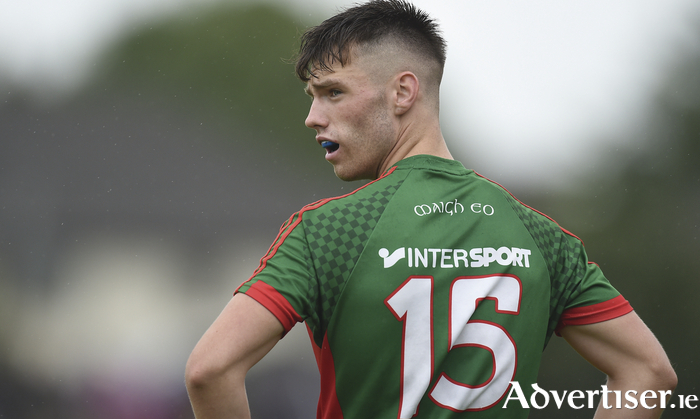 Looking for more: Nathan McGee and the rest of the Mayo attack will be looking to get on a lot more ball on Monday. Photo: Sportsfile. 