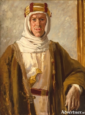 Augustus John&#039;s 1919 portrait of TE Lawrence.
