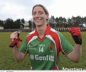 For club and glory: Cora Staunton will be hoping to lead Carnacon to glory in the Connacht Ladies Football Senior Club Final on Sunday. Photo: Sportsfile
