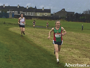 On the run: Ann Lennon runs for home in Sligo. 