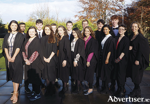 Back row (l-r): Ahmed Zafar, James Regan, Fiachra O Cochl&aacute;in, Andrew Moore, James Flaus, Ronan O&#039;Malley, and Mark Buckley.Front row(l-r): Alison Madden, Leah Nash, Emma Raftery, Annemarie Blake, Caoimhe Mitchell, Sophie Fitzgerald, Holly Naughton, Annie Bradley, and Emily Mulcair.Absent from the picture areDabhog Boyle, Essa Saleh, and Eanna Varley.