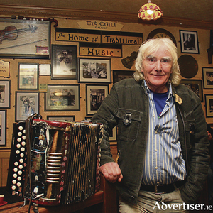 Musician Johnnie Mullins. Photo:-Mike Shaughnessy