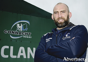 Connacht legend, captain John Muldoon, sets a new record on Saturday - 300 games for Connacht and the highest number by any player in the Pro 12.  Photo:-Mike Shaughnessy