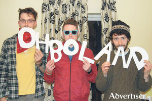 Tuam pop-punk band Oh Boland will be playing the Galway Fringe Festival.