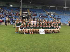 The Mayo Ladies team who lost the Connacht Final to Galway. Photo: Mayo LGFA 