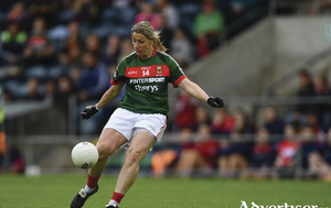 The best of the best: Cora Staunton will be looking to win her fifth All Ireland title on Sunday. Photo: Sportsfile.