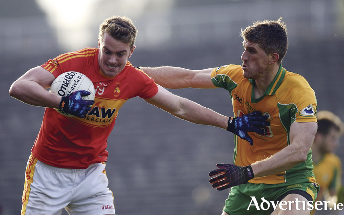 Back for more: Danny Kirby kicked a goal for Castlebar Mitchels, but they will have to do it all over again - against Garrymore after their meeting ended in a draw. Photo: Sportsfile 