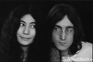 Yoko Ono and John Lennon. Photo: Susan Wood/Getty Images