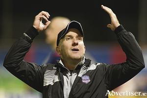 Galway United manager Shane Keegan was hugely disappointed that his side suffered relegation. 

Photograph: 
Mike Shaughnessy