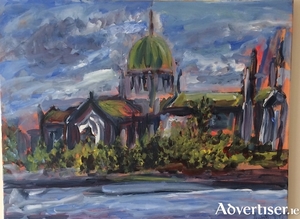 Michelle Doyle&#039;s depiction of Galway Cathedral.