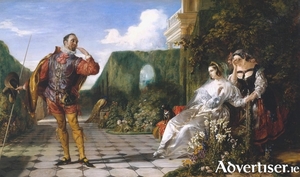 Malvolio and the Countess, an 1840 painting by Daniel Maclise.