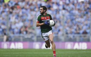 Ready to return?: The extra week lay off could have helped Tom Parsons chances of returning to action for Mayo this weekend. Photo: Sportsfile