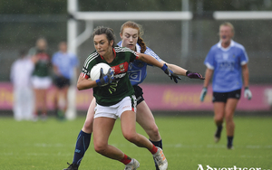 On the move: Niamh Kelly in action against Dublin in Hyde Park. Photo: Sportsfile 
