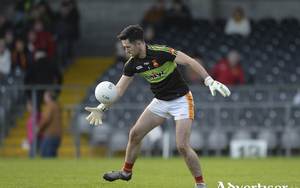 Going for glory: Can any of the other quarter-finalists stop Rory Byrne and Castlebar Mitchels claiming another Mayo SFC title? Photo: Sportsfile.