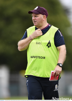 Stephen Glennon, who announced his decision to step down as manager of the Galway Senior Ladies.
