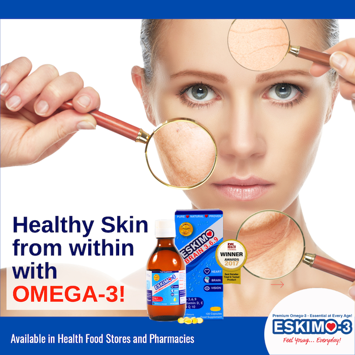 Advertiser.ie Skin Health with Omega3!