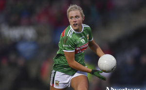 Back to winning ways: Fiona Doherty hit 1-2 for Mayo last weekend against Westmeath. Photo: Sportsfile
