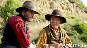 Joaquin Phoenix and John C Reilly in The Sisters Brothers.