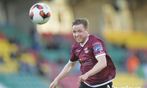 Conor Melody of Galway United was on target with one of four goals for United against Athlone Town.