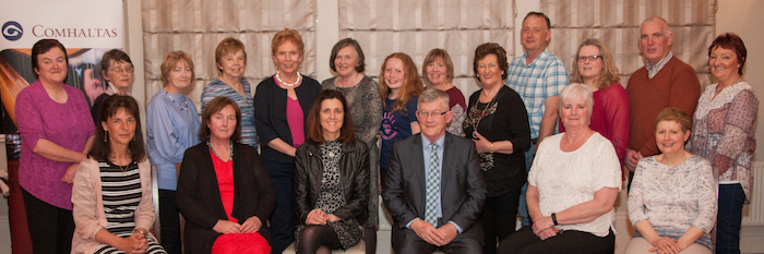 Some of the organising committee of the Connacht Fleadh Cheoil to be held in Swinford together with members of the Connacht Council  and friends at the launch in the Gateway Hotel recently