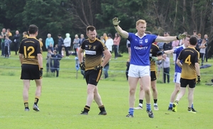 Going through: Eoghan Lavin and Kiltimagh have already booked their place in the last eight - while for Lahardane it is all about ensuring they stay out of the relegation play-offs in the intermediate championship. Photo: Kiltimagh GAA Facebook