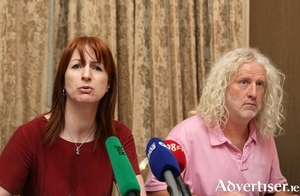 MEPs Clare Daly and Mick Wallace.