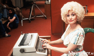 Dolly Parton in the 9 to 5 film.