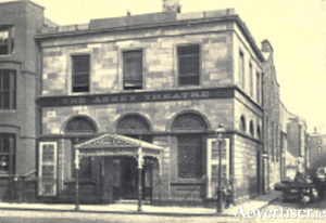 The old Abbey Theatre opened in December 1904, where many of its first plays created a national and international storm.
