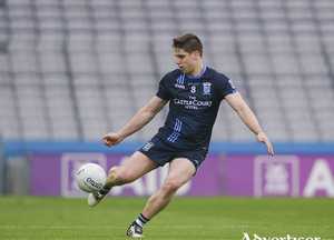 Kicking Keegan:  Lee Keegan and his Westport team are into the last four. Photo: Sportsfile 