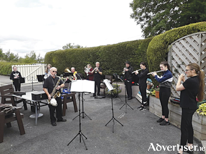 Ballinasloe Town Band recitals raised spirits within the local community during the summer season