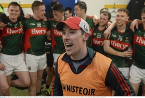 Happy times: Mike Solan has stepped down as manager of the Mayo u20s side, during his time in charge he guided the county to an All Ireland u21 title in 2016 and an All Ireland u20 final in 2018 - picking up two Connacht titles along the way. Photo: Sportsfile 