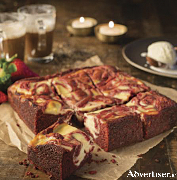 Red velvet swirl brownies are the perfect indulgence this weekend
