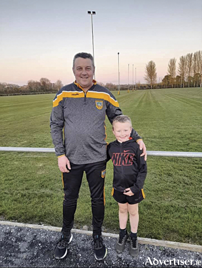 Brendan and Colm Kelly from Rosemount GAA who took part in the club’s ‘Dawn to Dusk’ challenge in support of the Westmeath Lake County Movathon on Friday last.
