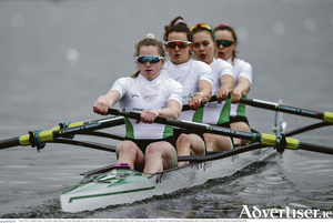 Ireland rowers, Emily Hegarty, Fiona Murtagh, Eimear Lambe and Aifric Keogh put their OIympic hopes on the line this weekend. 