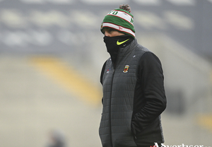 On the road again: James Horan and his Mayo team will get their 2021 season underway on Saturday against Down in MacHale Park. Photo: Sportsfile 