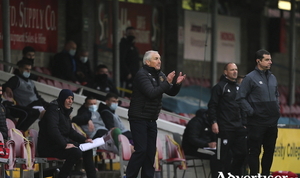 Galway United manager John Caulfield.