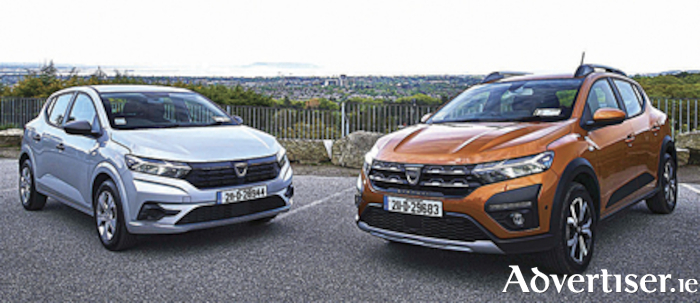 All new Dacia Sandero and Sandero Stepway models
