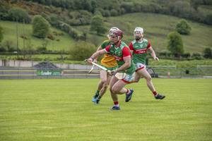 All to play for: Cathal Freeman and his Mayo team can seal promotion and league title on Saturday with a win over Kildare. Photo: Ciara Buckley. 