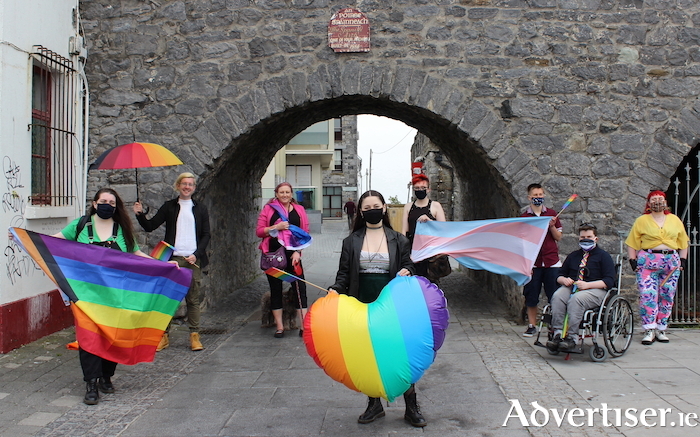 Members of the Galway Pride committee get ready to celebrate Pride 2021 in the city and Salthill from August 9 to August 15.