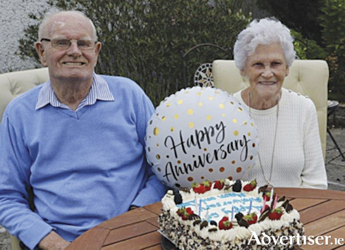 Athlone couple, Jimmy and Florrie Cribbon, celebrated their 60th wedding anniversary in recent times.
